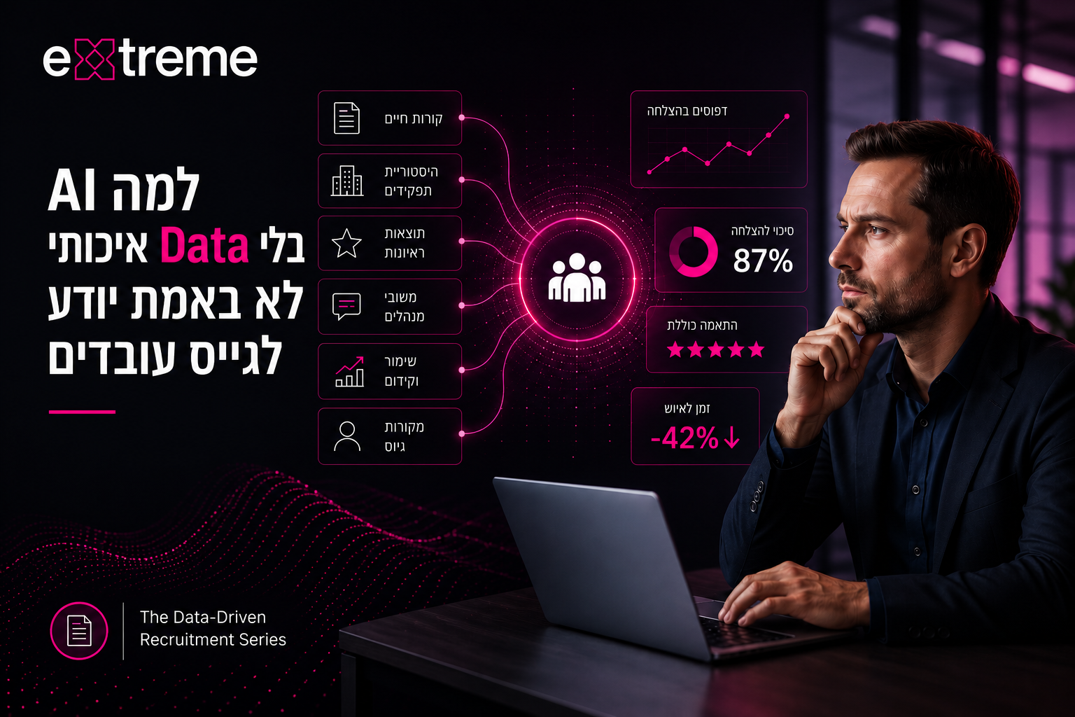 למה AI בלי Data איכותי לא באמת יודע לגייס עובדים